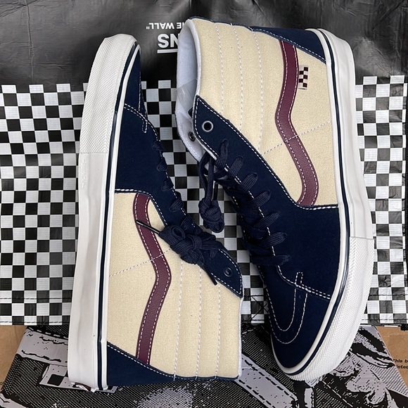 Vans Skate Sk8-Hi Dress Blues/Turtle Dove Men’s sneakers - Picture 12 of 16
